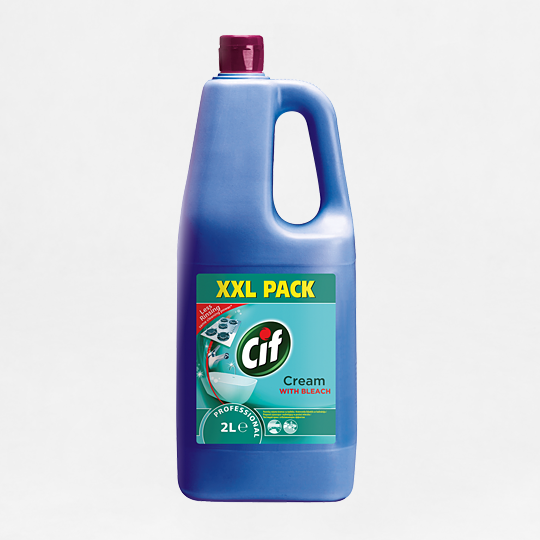 mleczko do czyszczenia z wybielaczem CIF PROFESSIONAL [XXL 2L]