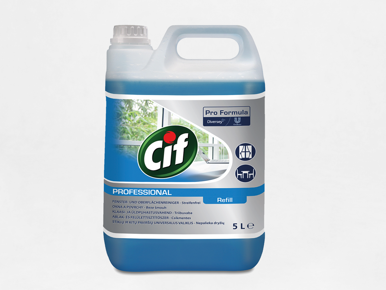 MAGAZYN CZYSTOŚCI.COM CIF WINDOWS & MULTISURFACE CLEANER MYCIE OKIEN