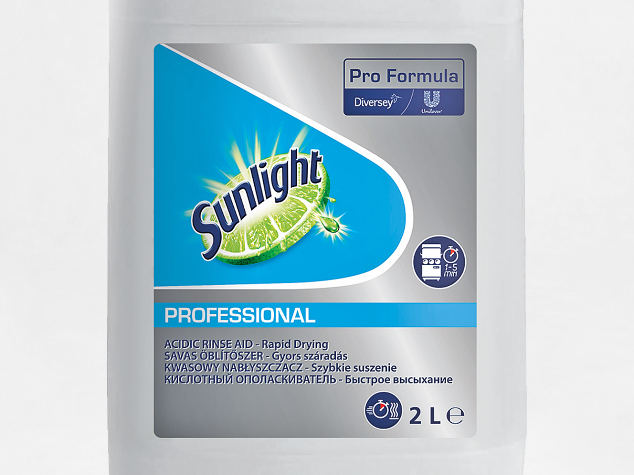 MAGAZYN CZYSTOŚCI.COM NABŁYSZCZACZ SUNLIGHT PRO FORMULA RINSE AID ACIDIC