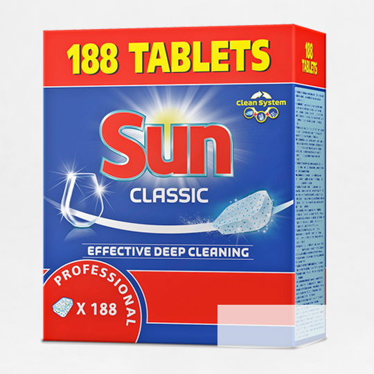 TABLETKI DO ZMYWARKI [tradycyjne / 188 tabletek]